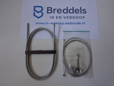 trommelremkabel zilver